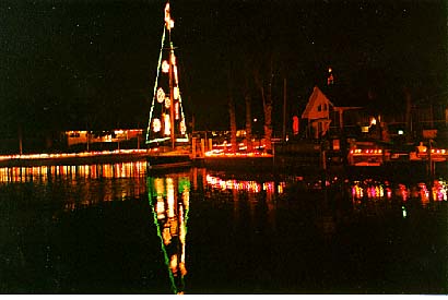 Boat With All the Gifts of Christmas